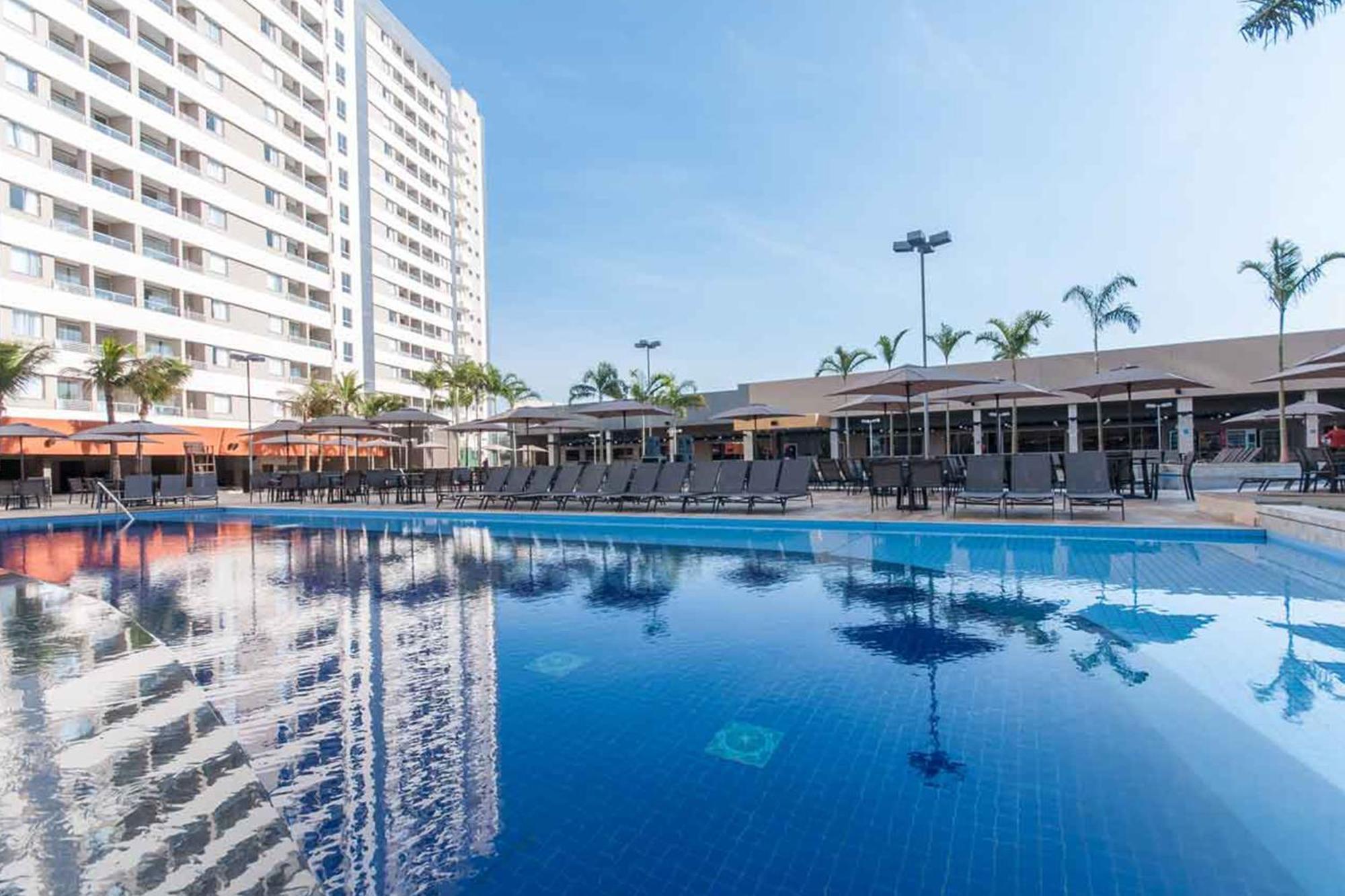 Apartamento Confortável com muita diversão em Olímpia Exterior foto